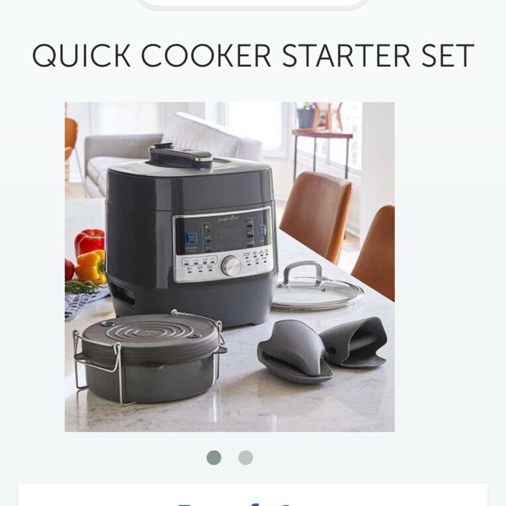 Pampered Chef Pressure Cooker